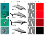 Model-based Metric 3D Shape and Motion Reconstruction of Wild Bottlenose Dolphins in Drone-Shot Videos