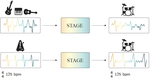 STAGE: Stemmed Accompaniment Generation through Prefix-Based Conditioning