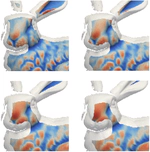 Loosely distinctive features for robust surface alignment